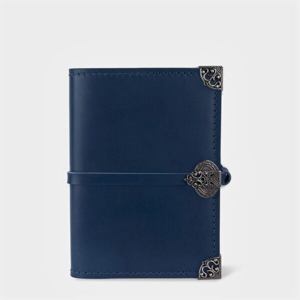 Travel leather diary