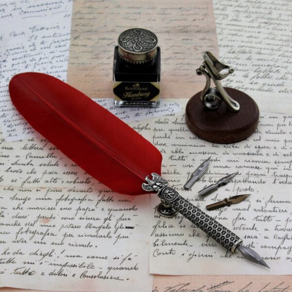 Feather pen Napoleon