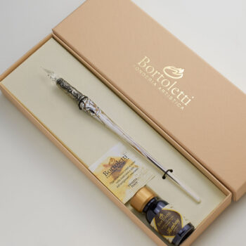 Elegant handcrafted luxury calligraphy set Made in Italy